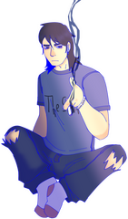 only airbrush ( character belongs to: https://comicfury.com/comicprofile.php?url=iwishicouldkillyou )